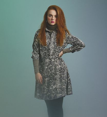 Grunt Dress - Sisse - Black Snake
