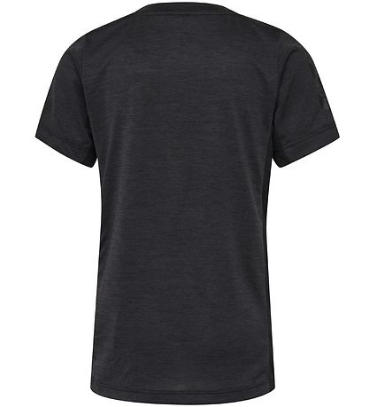 Hummel T-Shirt - HMLHarald - Dunkelgrau-Meliert meliert