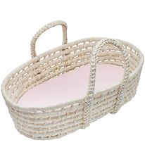 Sebra Puppen-Tragetasche - Moses Basket - Pink Sunset