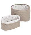 Cam Cam Storage Basket - 2 pcs - 22x15/24x17 cm - Hazel