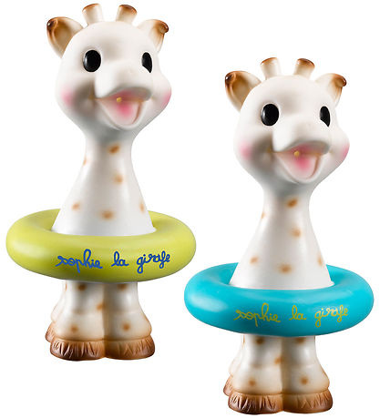 Jouet Pour le Bain Sophie la Girafe - Assorti - Turquoise/Citron