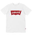 Levis Stuttermabolur - Batwing - Hvítur M. Lógó