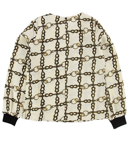 Grunt Long Sleeve Top - Alyssa - White Chain