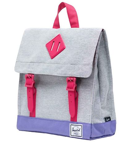 Herschel Bakpoki - Survey Kids - Bleikt/Fjólublátt/Grá