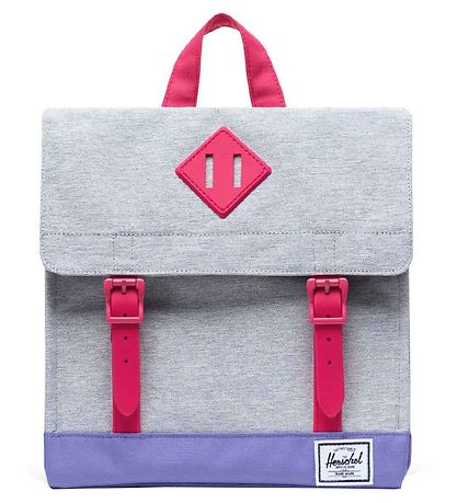 Herschel Bakpoki - Survey Kids - Bleikt/Fjólublátt/Grá