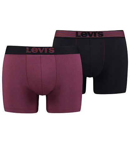 Levis Boxers - 2-pack - Boxer Brief - Fuchsia/Black