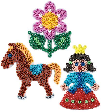 Hama Midi Pegborads - 3-pack - Flower, Pony & Prinsess