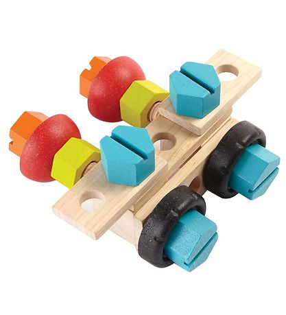 PlanToys Construction Set - Multicolored