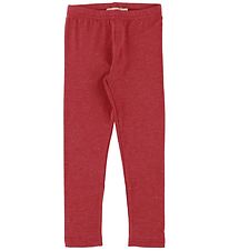 MarMar jól Leggings - Lisa - Rautt M. Gull glimmer