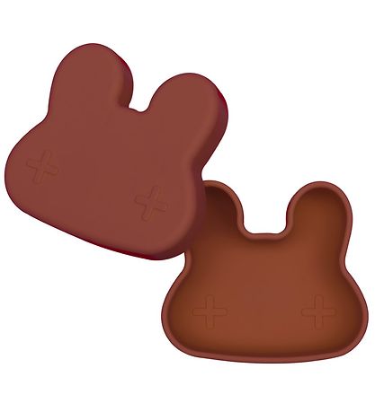 We Might Be Tiny Snackbox - Bunny - Silicone - Rust