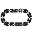Waytoplay Car Track - 12 pcs - Ringroad