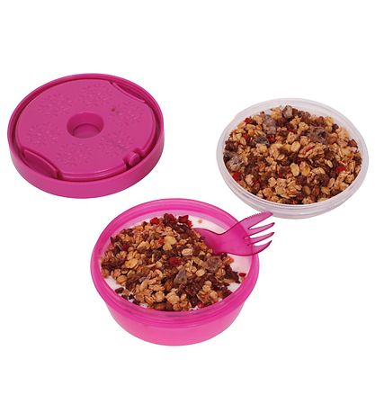 Carl Oscar Snackbox w. Cooling Element - 7 cm - Purple