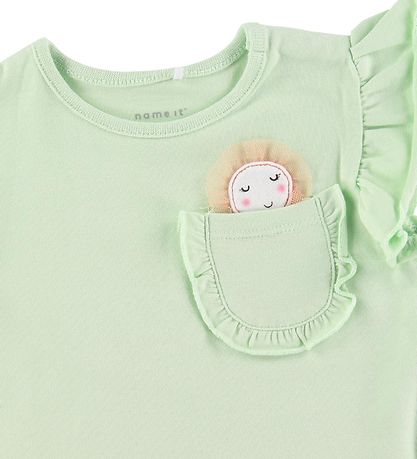 Name It T-shirt - NbfJade - Spray w. Pocket