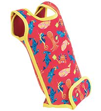 Konfidence Våddragt - BabyWarma - Sea Friends Pink/Yellow