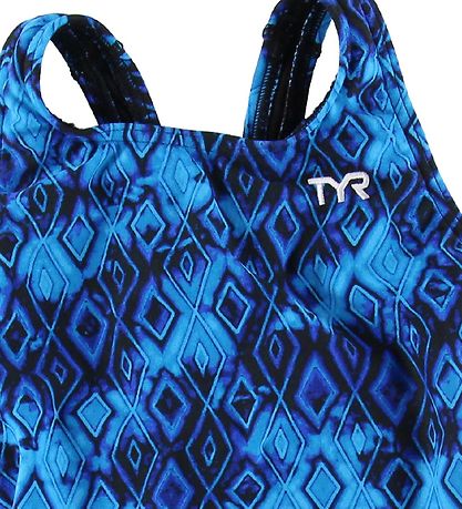 TYR Swimsuit - Glacial Maxfit - Blue w. Pattern
