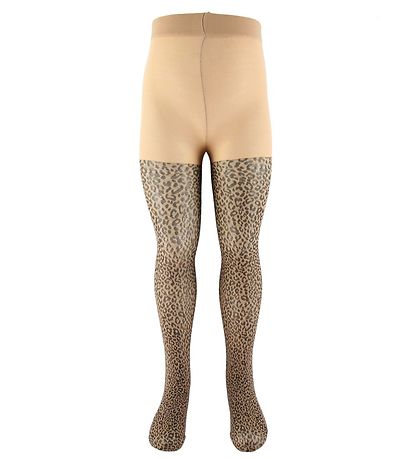 The New Tights - 2-pack - Black / Leopard