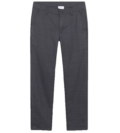 Grunt Pants - Dude Ankle - Dark Grey Check