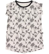 Say-So T-shirt - Grey w. Palm Trees