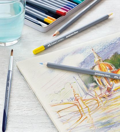 Faber-Castell Colour Pencils - Goldfaber Watercolour - 24 pcs - 