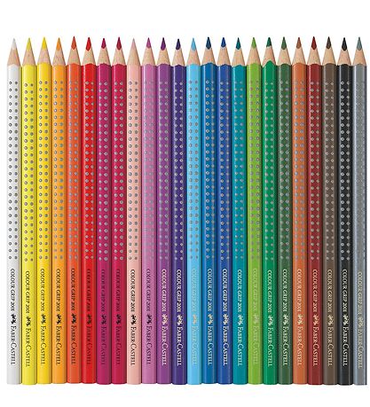 Faber-Castell 색연필 - 그립 - 수채화 - 24개 - 멀티