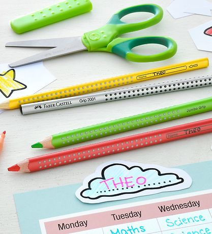 Faber-Castell Colouring Pencils - Jumbo Grip - Watercolour - 12 