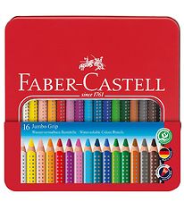 Faber-Castell Buntstifte - Jumbo Grip - Aquarell - 16 st.. - Mu