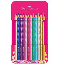 Faber-Castell Buntstifte - Grip - 12 st. - Sparkle
