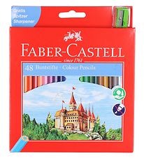 Faber-Castell Buntstifte - Burg - 48 st. - Mehrfarbig