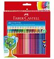 Faber-Castell Colour Pencils - Grip - Water-soluble - 48 pcs - M