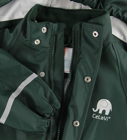 CeLaVi Rainsuit - PU - Dark Green