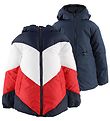 Tommy Hilfiger Puffer Jacket - Reversible - Navy/Red/White