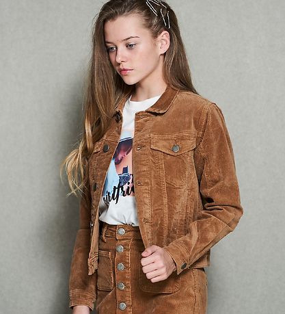 Hound Lightweight Jacket - Corduroy - Brown
