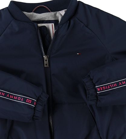 Tommy Hilfiger Jacket - Essential Tommy Tape - Black Iris