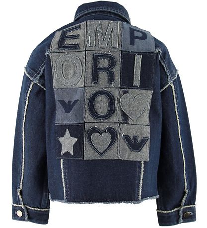 Emporio Armani Jas - Donker Denim