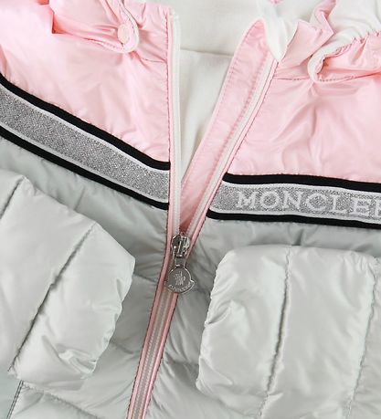 Moncler Donsjas - Marik - Grijs/Roze
