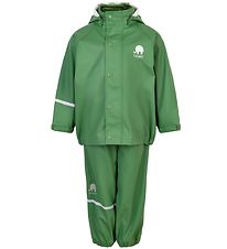 CeLaVi Regnföt M. axlaböndum - PU - Álmur Green
