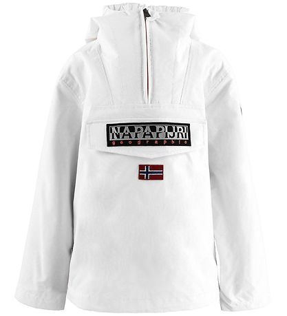 Napapijri Lightweight Jacket - Rainforest Sum 2 - White