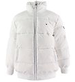 Tommy Hilfiger Down Jacket - U Reflective Flag - White