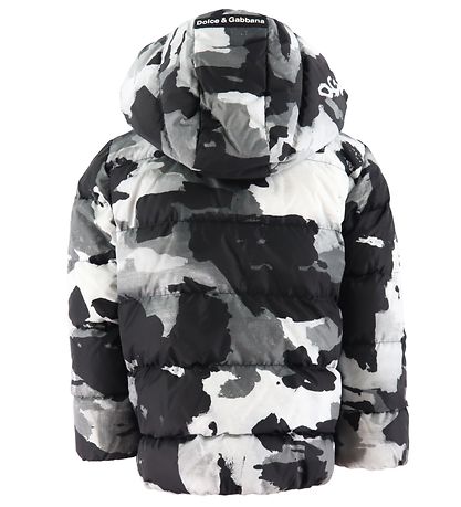 Dolce & Gabbana Down Jacket - Grey Camouflage