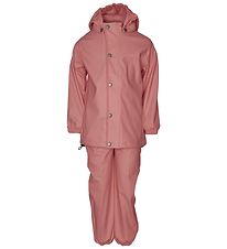 En Fant Regnföt - PU - Gamalt Rose
