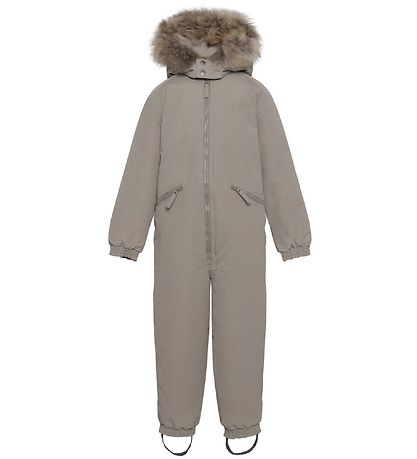 Ver de Terre Snowsuit w. Fur - Caramel