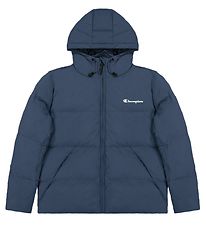 Champion Fashion Puffer Jacket - Blue w. Logo