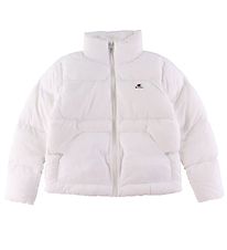 Champion Fashion Puffer Jacket - White w. Logo