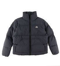Champion Fashion Puffer Jacket - Black w. Logo