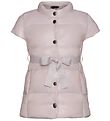 Ver de Terre Down Vest w. Belt - Rose Powder