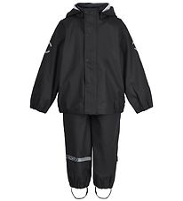 Mikk-Line Regntøy - Resirkulert - PU - Black