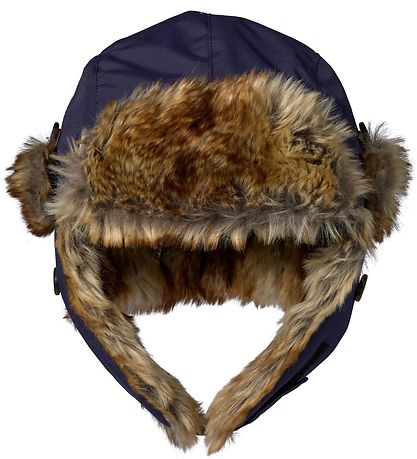 Isbjörn of Sweden Beanie - Squirrel - Navy