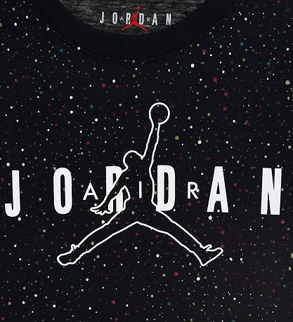 Jordan T-Shirt - Color Mix Aop - Black w. Dots