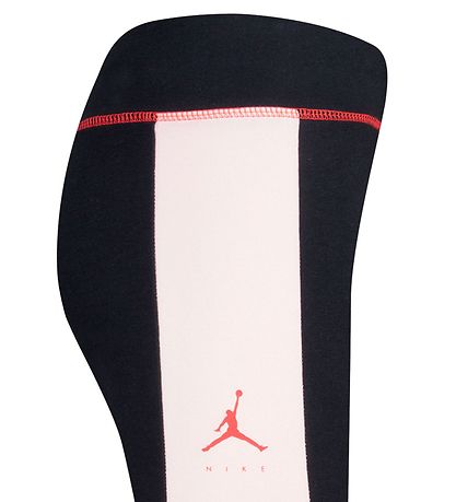 Jordan Leggings - BIG Jumpman X Nike - Schwarz m. Pink/Neon