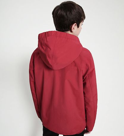 Napapijri Lightweight Jacket - Rainforest Anorak - Old Red